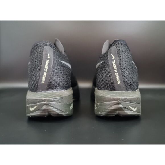 Nike ZoomX Vaporfly 3. Black Olive Aura Metallic Medium Ash. SIZE 8. HV6351-001 main image 3